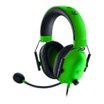 Razer BlackShark V2 X Gaming Headset, Green, Cardioid Mic, 50mm TriForce Drivers