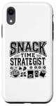 Coque pour iPhone XR Snack Time Strategist Babysitter Babysitter Nounou