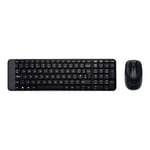 Logitech Wireless Combo MK220 - Ensemble clavier et souris - sans fil - 2.4 GHz - Hongrois