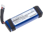 vhbw Batterie remplacement pour JBL P763098 01A pour enceinte, haut-parleurs (6000mAh, 3,7V, Li-polymère)