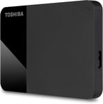 Canvio Ready De 1 To-Disque Dur Externe Portable De 2,5 Pouces Avec Usb 3.2 Gen 1 Haut Débit,Compatible Avec Microsoft Windows 8.1,10,11 Et Macos,Noir (Hdtb410Ek3Aa)