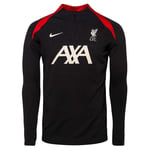 Liverpool Treningsgenser Dri-FIT ADV Strike Elite Drill - Sort/Rød - Nike, størrelse Medium