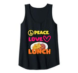 Womens Funny School Cafeteria Worker Crew and Lunch Lady Quote Tank Top