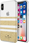 Kate Spade New York Protective Hardshell Case for iPhone X  & XS Gold Glitter