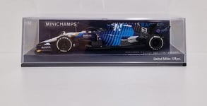 Modèle Auto 1:43 MINICHAMPS F1 Williams FW43B Russell Saudi Arabian Gp 2021