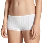 Calida Truser Etude Toujours Low Cut Panty Hvit bomull X-Small Dame