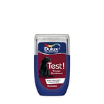 Dulux Valentine Peinture Testeur Crème de Couleur - Murs et Boiseries - Mat - Couleur Rouge Bordeaux 30 ml