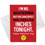 Funny Rude Valentines Day Card For Girlfriend Wife Novelty Card For Her