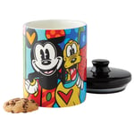 Disney Britto Pluto Pot à Biscuits (Petit) 16,5 cm