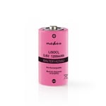 Nedis Litium-tionylklorid-batteri Er14250 3.6 V 1200 Mah 1-blister
