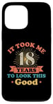 Coque pour iPhone 13 Pro Max Live Legend 18th years Vintage Birthday Party Celebration