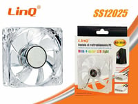 Ventilateur Intérieur De Refroidissement pour Ordinateur Boîtier PC LED 4 Colori