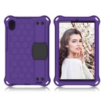 Huawei MediaPad M5 Lite 8 / M6 8.4 honeycomb style case - Purple Black Violetti