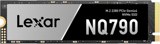 NQ790 SSD NVMe 2To SSD 2To SSD internes SSD M.2 2280 PCIe 4.0 Gen4x4, Jusqu'à 7000 Mo/s en Lecture, 6000 Mo/s en écriture, Disque SSD Interne Compatible PS5 PC Gaming