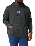 Levi's Men's Standard Graphic Sweatshirt Hoodie, Mini Sportswear Pirate Black, XS