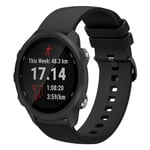 Garmin Forerunner 245 Music Watch-rem i silikone, 20mm - Sort