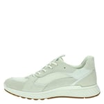 ECCO ST.1W, Trainers Women’s, White (SHADOW WHITE/WHITE/SHADOW WHITE/WHITE 51885), 8.5 UK