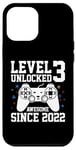 iPhone 14 Pro Max Level 3 Unlocked Awesome Since 2022 3rd Birthday Gaming Case