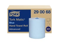 Håndklæderuller Tork Matic® Advanced H1 Blå 2-Lag 150M - (6 Ruller Pr. Karton)