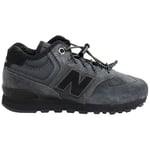 New Balance Childrens Unisex 574H Kids Black Trainers - Size UK 1