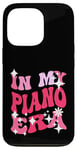 Coque pour iPhone 13 Pro In My Piano Era pour femmes et filles