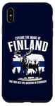 iPhone XS Max Finland's Beauty Adventure Nature Outfit Moose Scandinavian Case