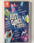 Just Dance 2022 Nintendo Switch Japan ver English Chinese Spanish New & sealed