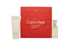 CALVIN KLEIN ETERNITY GIFT SET 30ML EDP + 100ML BODY LOTION - CHRISTMAS EDITION