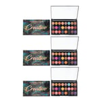 Revolution Womens Creative Vol 1 Makeup Pigment Palette 12g x 3 - NA - One Size