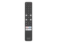 Savio Rc-15 Universal Remote Control/Replacement For Tcl Smart Tv, Tv, Ir Trådlös, Tryckknappar, Svart