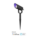 Outdoor Smart Spot Light 1-pack RGB CCT Black