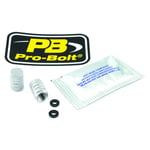 Ventilhatt pro bolt - Standard 2 pack silver aluminium