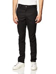 Dickies Men's Slim Skinny Workwear Trousers, Black (Black), W29/L30