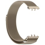 Samsung Galaxy Fit 3 Armband Milanese Loop, champagneguld