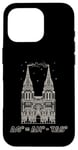 Coque pour iPhone 16 Pro Formule d'énergie libre Cathédrale Physique Mathématiques