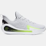 Chaussure de basket Curry 12 unisexe Halo Gris / Noir / High Vis Jaune 42