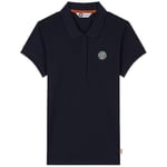 ROLAND GARROS Polo Basique Femme - Marine XL