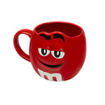 Mugs M&M'S - Tasse M&M'S à l'éffigie des personnage M&M'S - Idée de cadeau original pour faire plaisir ou remercier (Rouge)