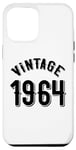Coque pour iPhone 14 Plus Pièces originales drôles d'époque, 60 ans, 1964, 60e anniversaire