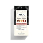 PHYTO Cheveux Color Kit 1 Noir Colarazione pour Sans Ammoniac Et Silicones