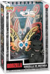 Godzilla 70th Anniversary - Movie Poster Et Figurine Pop! Godzilla Vs Mothra 9 Cm