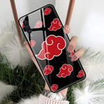 Anime Naruto Sasuke Akatsuki Itachi Hokage Tempered Glass Phone Case for Xiaomi Redmi Note 5 6 7 8 Pro 8T K20 K30 9 10X 5G Phone Covers (7, Redmi 10X 5G)