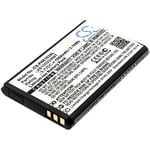 Kompatibelt med Doro PhoneEasy 1362, 3,7V, 1000mAh