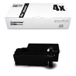 4x Toner for Xerox Workcentre 6025 6027, 106R02759 BLACK