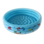 Piscine gonflable de baignoire d'enfants pour la piscine de lavage d'enfant de bébé infantile A2UB - Type Blue