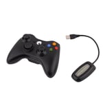 2.4g Contrôleur-Noir Sans Fil Professionnel Jeu D'interface De Manette De Contrôleur Pour Xbox 360