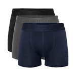 Resteröds Boxer Bamboo 3-pack - Regular Leg Blå