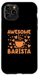 Coque pour iPhone 11 Pro Cafetière Awesome - Barista Awesome