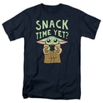 Star Wars Mandalorian - T-Shirt Snack Time Yet? - Homme