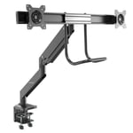 StarTech Desk Mount Dual Monitor Arm - Ergonomic Dual Monitor VESA Mount 32"